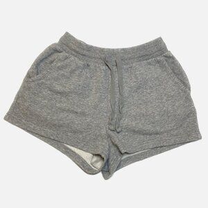 Colsie Fleece Lounge Shorts Gray Size S